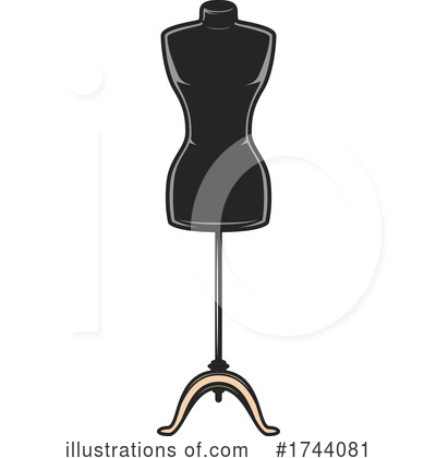 Mannequin Clipart #1744081 by Vector Tradition SM