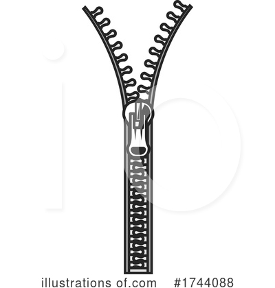 Zipper Clipart #1744088 by Vector Tradition SM
