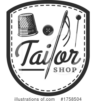 Tailor Clipart #1758504 by Vector Tradition SM