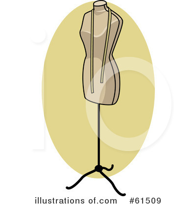 Royalty-Free (RF) Sewing Clipart Illustration by r formidable - Stock Sample #61509
