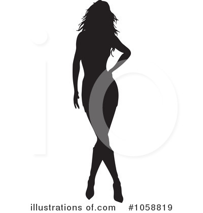 Royalty-Free (RF) Sexy Woman Clipart Illustration by KJ Pargeter - Stock Sample #1058819