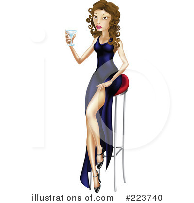 Dress Clipart #223740 by AtStockIllustration