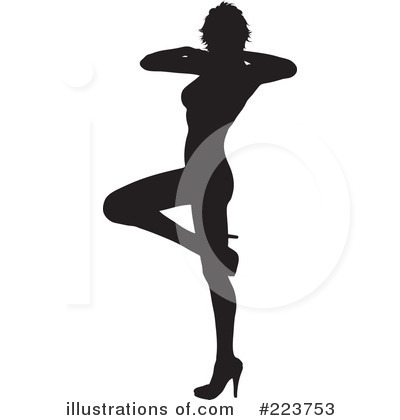 Royalty-Free (RF) Sexy Woman Clipart Illustration by KJ Pargeter - Stock Sample #223753