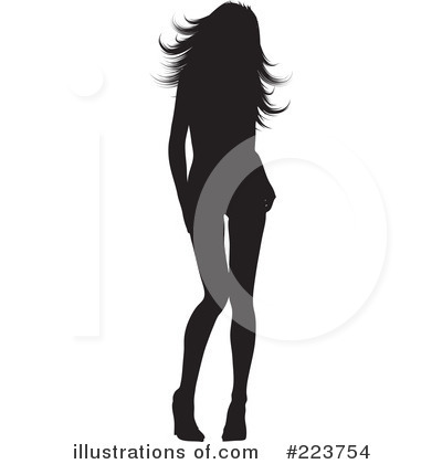 Royalty-Free (RF) Sexy Woman Clipart Illustration by KJ Pargeter - Stock Sample #223754