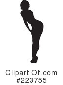 Sexy Woman Clipart #223755 by KJ Pargeter