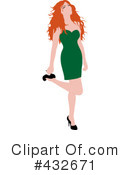 Sexy Woman Clipart #432671 by Pams Clipart