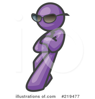 Purple Design Mascot Clipart #219477 by Leo Blanchette