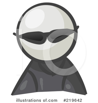 Royalty-Free (RF) Shades Clipart Illustration by Leo Blanchette - Stock Sample #219642