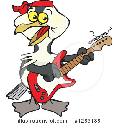 Royalty-Free (RF) Shag Bird Clipart Illustration by Dennis Holmes Designs - Stock Sample #1285138