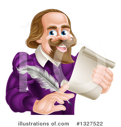 Shakespeare Clipart #1327522 by AtStockIllustration