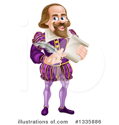 Shakespeare Clipart #1335886 by AtStockIllustration