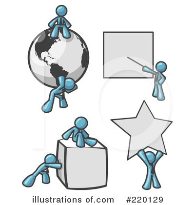 Royalty-Free (RF) Shapes Clipart Illustration by Leo Blanchette - Stock Sample #220129