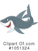 Shark Clipart #1051324 by Alex Bannykh