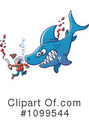 Shark Clipart #1099544 by Zooco