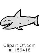 Shark Clipart #1159418 by lineartestpilot