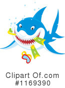 Shark Clipart #1169390 by Alex Bannykh