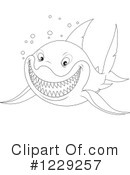 Shark Clipart #1229257 by Alex Bannykh