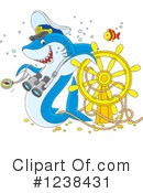 Shark Clipart #1238431 by Alex Bannykh