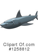 Shark Clipart #1258812 by Vector Tradition SM