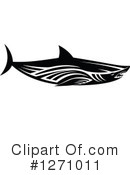 Shark Clipart #1271011 by Vector Tradition SM