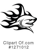 Shark Clipart #1271012 by Vector Tradition SM