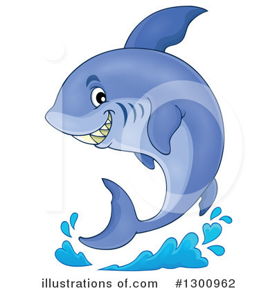 Shark Clipart #1300962 by visekart