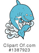 Shark Clipart #1387923 by lineartestpilot