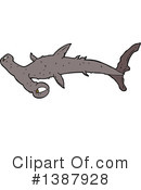 Shark Clipart #1387928 by lineartestpilot
