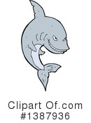 Shark Clipart #1387936 by lineartestpilot