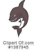 Shark Clipart #1387945 by lineartestpilot