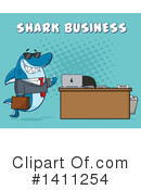 Shark Clipart #1411254 by Hit Toon
