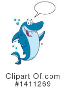 Shark Clipart #1411269 by Hit Toon