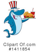 Shark Clipart #1411854 by Hit Toon