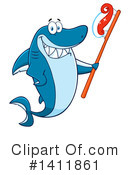 Shark Clipart #1411861 by Hit Toon