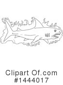 Shark Clipart #1444017 by patrimonio