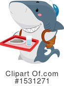 Shark Clipart #1531271 by BNP Design Studio