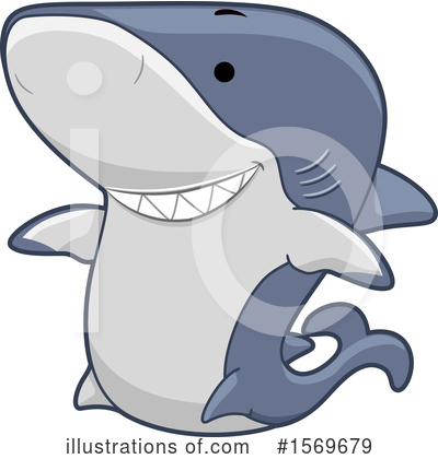 Royalty-Free (RF) Shark Clipart Illustration by BNP Design Studio - Stock Sample #1569679