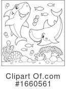 Shark Clipart #1660561 by visekart