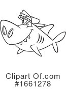 Shark Clipart #1661278 by toonaday
