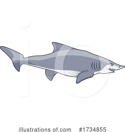 Sharks Clipart #1734855 by Pushkin