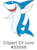 Shark Clipart #33098 by Alex Bannykh