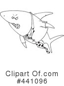 Shark Clipart #441096 by toonaday