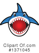 Shark Mascot Clipart #1371045 by Mascot Junction
