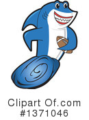 Shark Mascot Clipart #1371046 by Mascot Junction