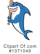 Shark Mascot Clipart #1371049 by Mascot Junction