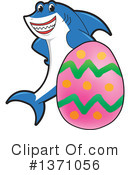 Shark Mascot Clipart #1371056 by Mascot Junction