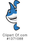 Shark Mascot Clipart #1371088 by Mascot Junction