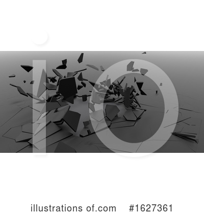 Royalty-Free (RF) Shatter Clipart Illustration by KJ Pargeter - Stock Sample #1627361