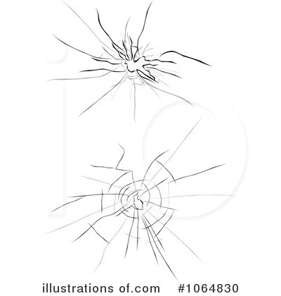 Royalty-Free (RF) Shattered Glass Clipart Illustration by Vector Tradition SM - Stock Sample #1064830