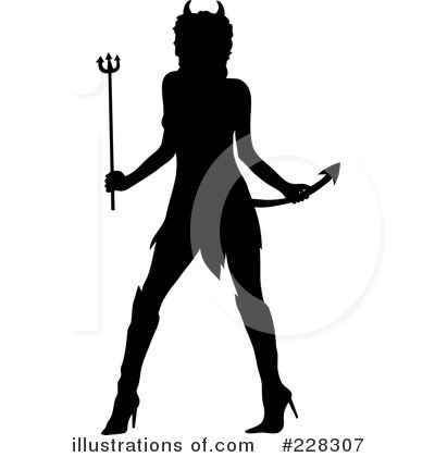 Sexy Woman Clipart #228307 by Pams Clipart